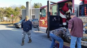 Santa Arrives at Mary D Fire Company, Mary D, 12-21-2014 (13)