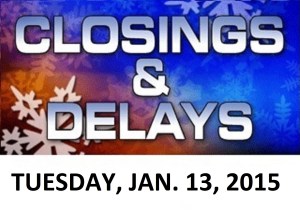 SCHOOL CLOSINGS AND DELAYS