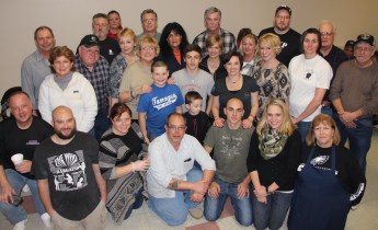 Pictured are some of the volunteers from the event.