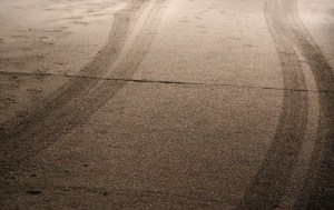 Steps In Ice Granules, Sleet, Mauch Chunk Street, Tamaqua, 1-12-2015 (1)