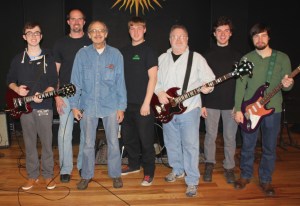 Super Fun Electric Jam, Community Arts Center, Tamaqua, 1-11-2015 (1)