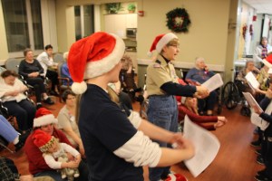 Tamaqua Cub, Boy Scouts Visit Residents, St. Luke's Hospital, Coaldale, 12-16-2014 (20)