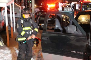 Truck Fire, Quick Response, Pitt Street, Tamaqua, 1-27-2015 (16)