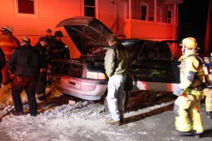 Truck Fire, Quick Response, Pitt Street, Tamaqua, 1-27-2015 (2)