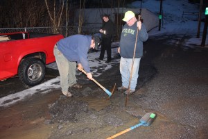 Water Line Break in North Ward Section of Tamaqua, 1-12-2015 (20)
