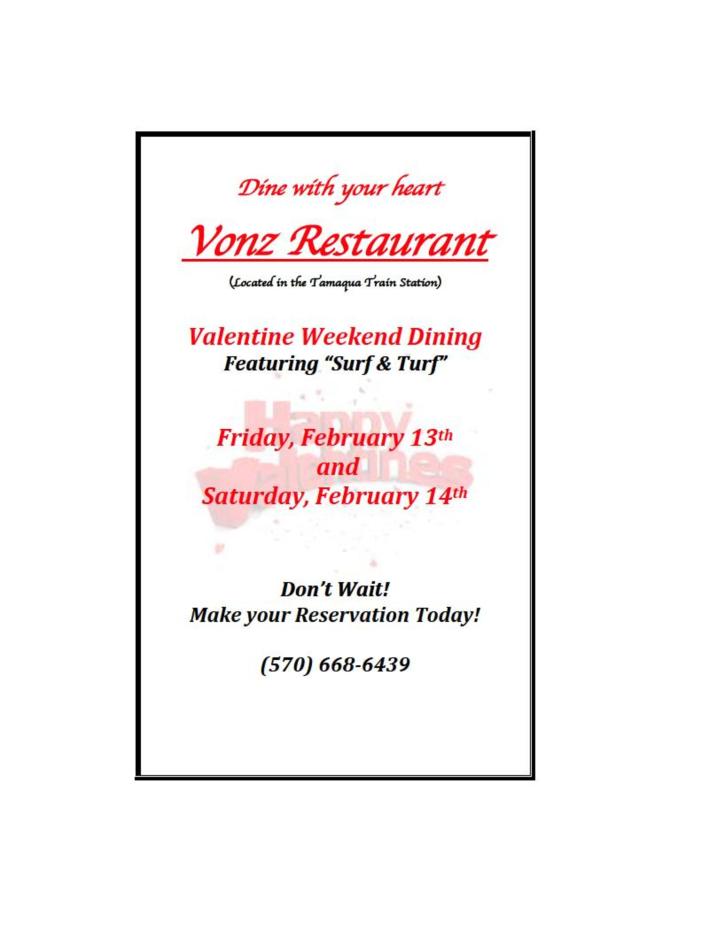 1-30-2015, Tamaqua Chamber of Commerce, Chamber Chatters-page-013