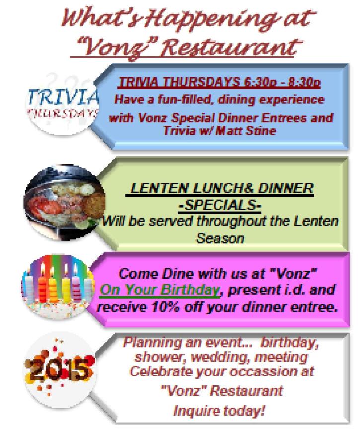 2-13-2015, Tamaqua Chamber of Commerce, Chamber Chatters-page-007, Vonz