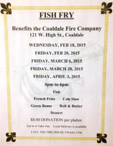 2-18-2015, Fish Fry, Coaldale Fire Company, Coaldale (2)