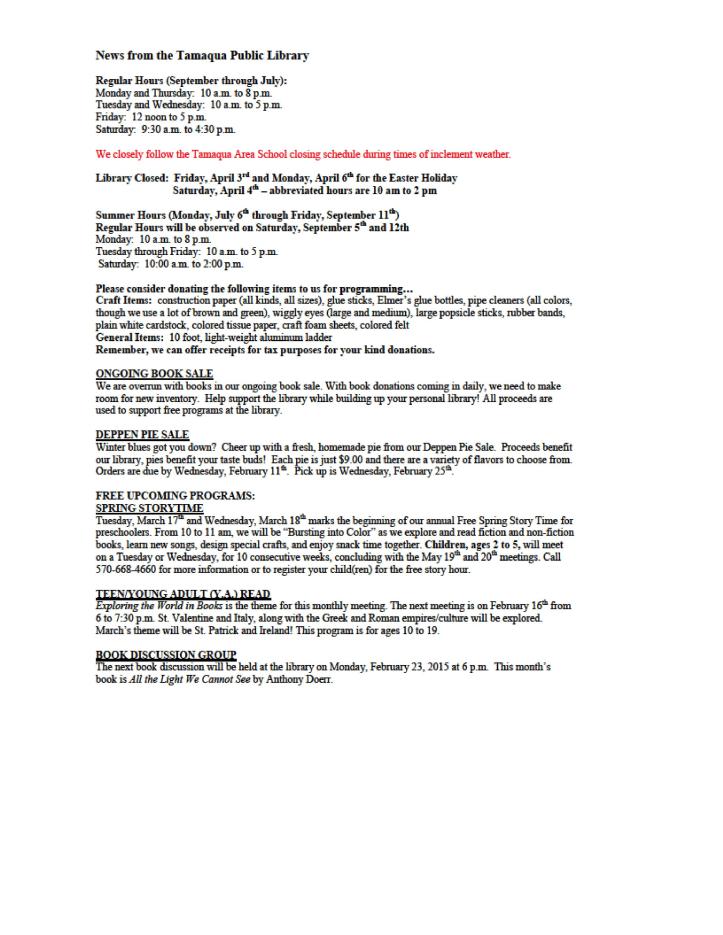 2-27-2015, Tamaqua Chamber of Commerce Chamber Chatters-page-017
