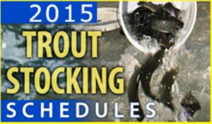 2-4-2015, PA Fish and Game Commission Trout Stocking Schedule BANNER