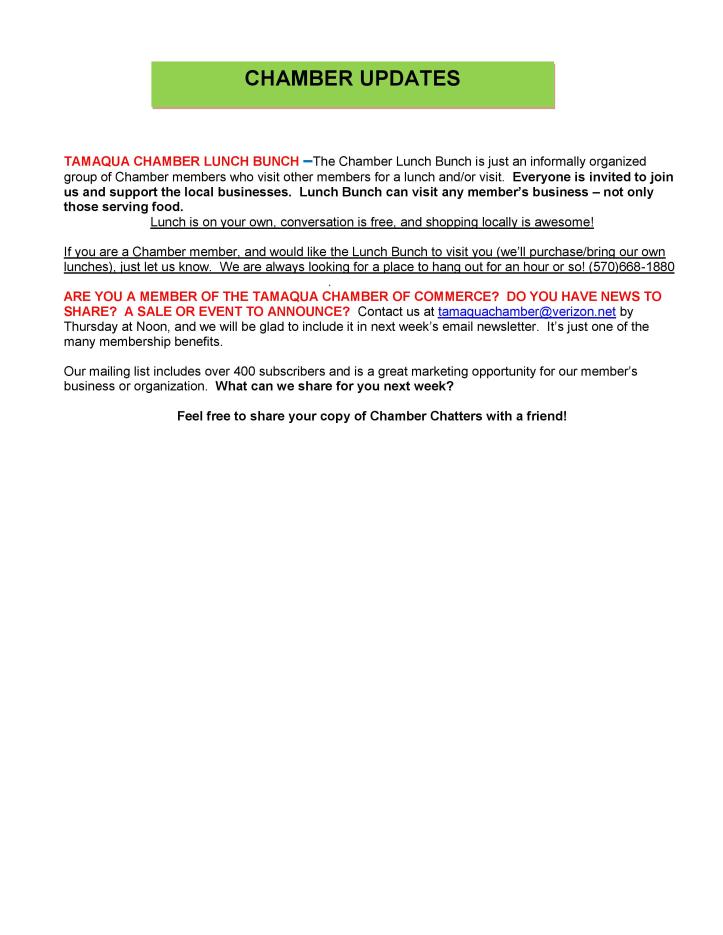 2-6-2015, Tamaqua Chamber of Commerce, Chamber Chatters-page-004