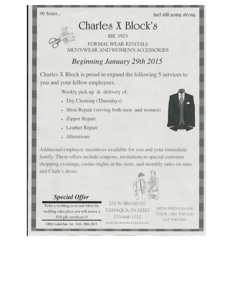 2-6-2015, Tamaqua Chamber of Commerce, Chamber Chatters-page-020