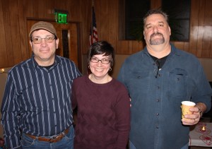 Pictured from left are Jonathan Leiby, Kim Leiby and Brian Tirpak (co-owner of CCCAH).