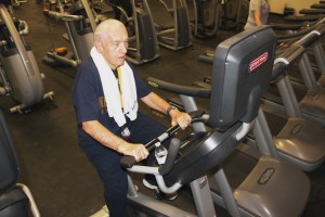 Couple Exercising, Jack, Jane Malarkey, Tamaqua YMCA, Tamaqua, 1-27-2015 (3)