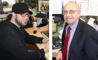 DJs, Magic WMGH 105 5 Shannon Velazquez, and AM 140, Radio Jack Kulp, 2-27-2015 (2) - Copy
