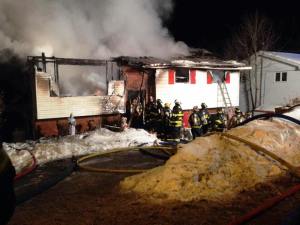 House Fire, from McAdoo Fire Company, 220 Entwistle Street, Weatherly, 2-21-2015 (1)