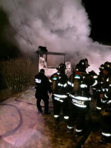 House Fire, from McAdoo Fire Company, 220 Entwistle Street, Weatherly, 2-21-2015 (3)