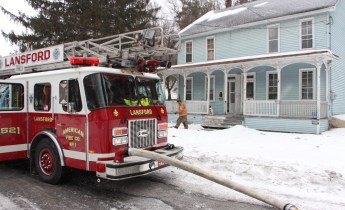 House Fire, Oak Street, Lansford, 2-21-2015 (43)