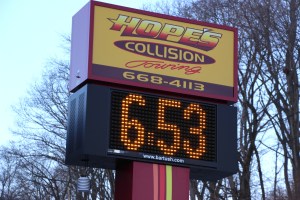 Minus, Cold, Negative 6, 9 Degrees, Temperatures, Signs, Tamaqua, 2-24-2015 (10)