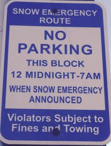 No Parking Ban, Mahanoy City