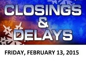 SCHOOL CLOSINGS AND DELAYS