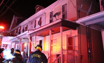 Smoke in Row Homes, 100 Block of Penn Street, Tamaqua, 2-16-2015 (43)