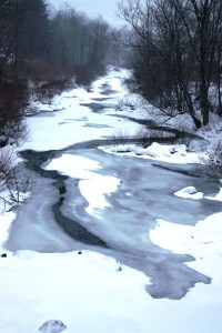 Snow Photos, Little Schuylkill River, Along SR309, Tamaqua, 2-21-2015 (29)