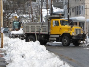 Snow Removal, Tamaqua, 2-13-2010 (2)