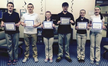 Tamaqua Area Middle School January Students of the Month, Tamaqua, 2-17-2015 (9)