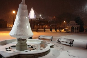 Train Station Photos, from Depot Square Park, Tamaqua, 2-1-2015 (2)