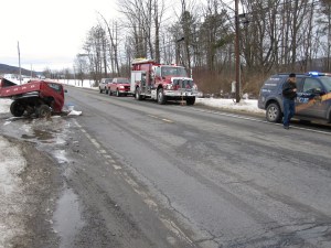 Two Vehicle Accident with Rollover, Penn Drive, Route 443, Mantzville, 2-18-2010 (5)