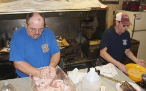 Wing and Pizza Sale, Dutchies, Good American Hose Company, Mahanoy City, 2-1-2015 (4)