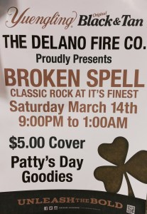 3-14-2015, Broken Spell, Delano Fire Company, Delano