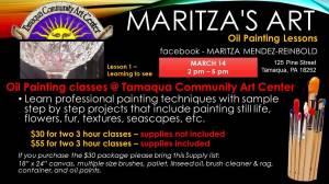 3-14-2015, Oil Painting Lessons, TCAC, Tamaqua (2)