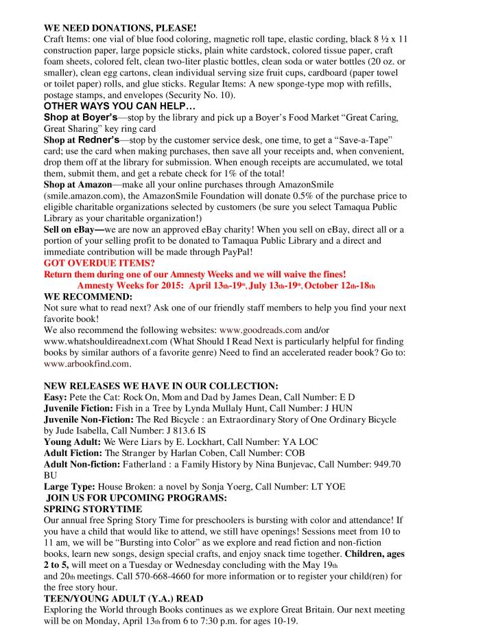 3-27-2015, Tamaqua Chamber of Commerce Chamber Chatters-page-019