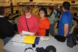 C.A.R.E.S., First Day of New Saturday Bowling League, Spare Time Lanes, Hometown, 2-27-2015 (2)