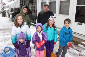 Kids, Sled, Dutch Hill, Tamaqua, 3-20-2015 (2)