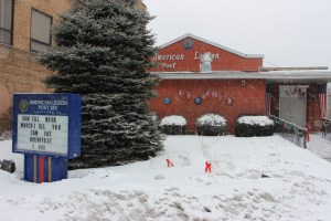 Monthly American Legion Breakfast, American Legion, Lansford, 3-1-2015 (1)