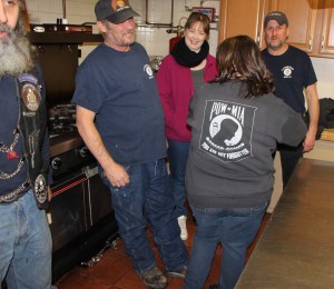 Monthly American Legion Breakfast, American Legion, Lansford, 3-1-2015 (3)