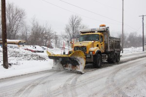 PennDOT Plow Truck, Road Conditions, US209, Coaldale to Tamaqua, 3-1-2015 (4)