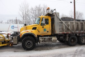 PennDOT Plow Truck, Road Conditions, US209, Coaldale to Tamaqua, 3-1-2015 (6)