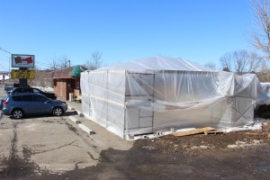 Pizza Place Open After Tractor Trailer Crashes into It, SR61, West Brunswick Township, 2-28-2015 (3)