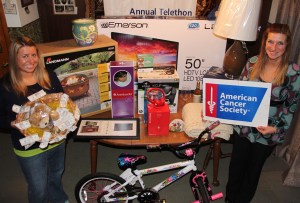 Jessica Kutza, left, and Maryann Dulaney, Jessica's mom, both of Coaldale, are event coordinators for the event, which will begin at 12 PM Sunday at the Lakeside Ballroom in Barnesville.