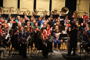 Schuylkill County Band at Williams Valley High School, Tower City, 3-7-2015 (6)