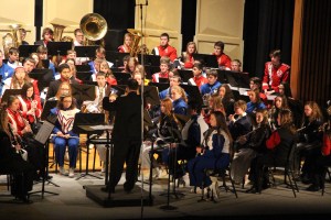 Schuylkill County Band at Williams Valley High School, Tower City, 3-7-2015 (7)