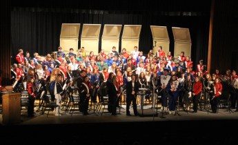 Schuylkill County Band at Williams Valley High School, Tower City, 3-7-2015 (93)