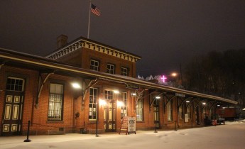 View of Tamaqua Train Station, Winter, Tamaqua, 3-3-2015 (31)
