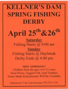 4-25-2015, Kids 2 Day Spring Fishing Derby, Kellner's Day, Tamaqua