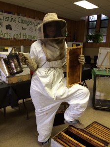 A Day In The Life of the Honey Bee and His Keeper, Creative Changes, Brockton, 4-25-2015 (2)