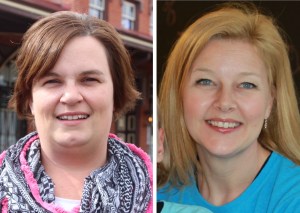 Amanda Woodring, Lynn Elko, Chamber of Commerce, Tamaqua, 2015, COMBINED